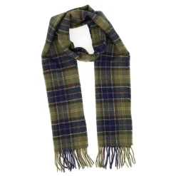 Barbour Tartan Lamswollen Sjaal-Heren Sjaals