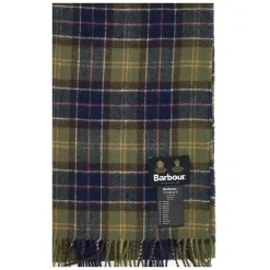 Barbour Tartan Lamswollen Sjaal-Heren Sjaals