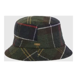 Barbour Tartan Sports Hat-Heren Hoeden