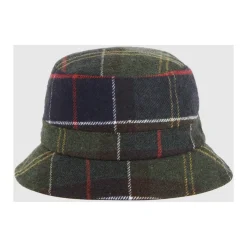 Barbour Tartan Sports Hat-Heren Hoeden