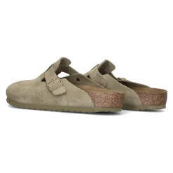 Birkenstock Taupe Instappers Boston Heren-Heren Instappers & Slip Ons