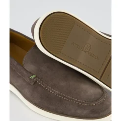 Atelier Verdi Taupe Loafer voor Heren-Heren Instappers & Slip Ons