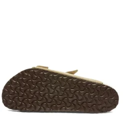 Birkenstock Taupe Smalle Pasvorm Sandalen-Heren Slippers