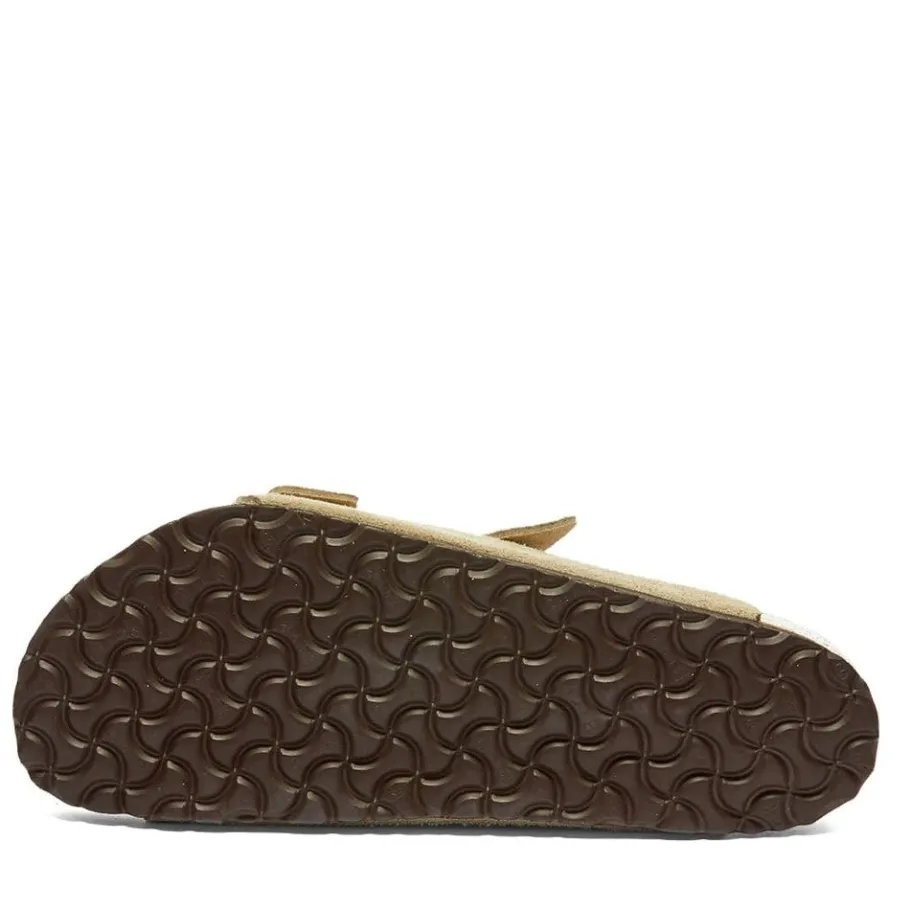 Birkenstock Taupe Smalle Pasvorm Sandalen-Heren Slippers