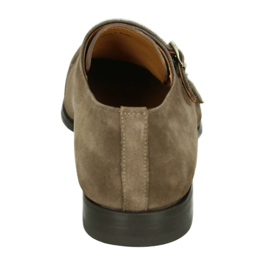 Magnanni Taupe Suède Business Schoenen-Heren Instappers & Slip Ons|Nette Schoenen