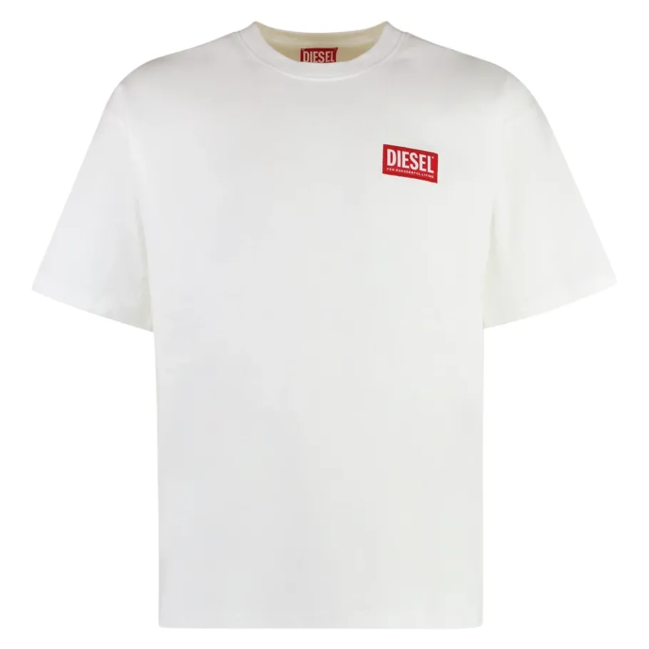 Diesel T-Boxt katoenen T-shirt met ronde hals-Heren Shirts
