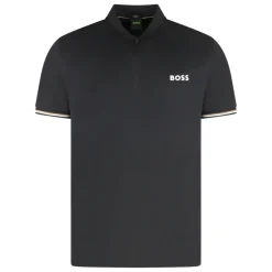 Hugo Technical Fabric Polo Shirt-Heren Shirts