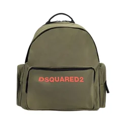 Dsquared2 Technische Stoffen Rugzak met Print-Heren Rugzakken