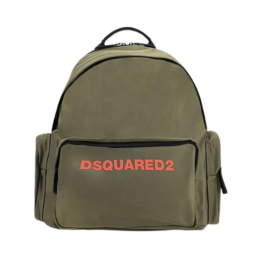 Dsquared2 Technische Stoffen Rugzak met Print-Heren Rugzakken