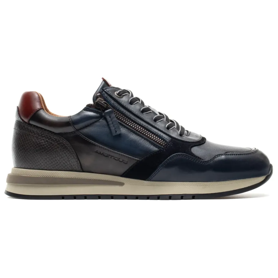 Ambitious TEMPLE Zip Sneaker-Heren Sneakers