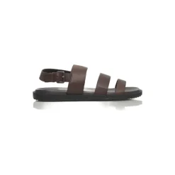 Cerruti 1881 Tijdloze Leren Sandalen - Elegante Comfort-Heren Sandalen