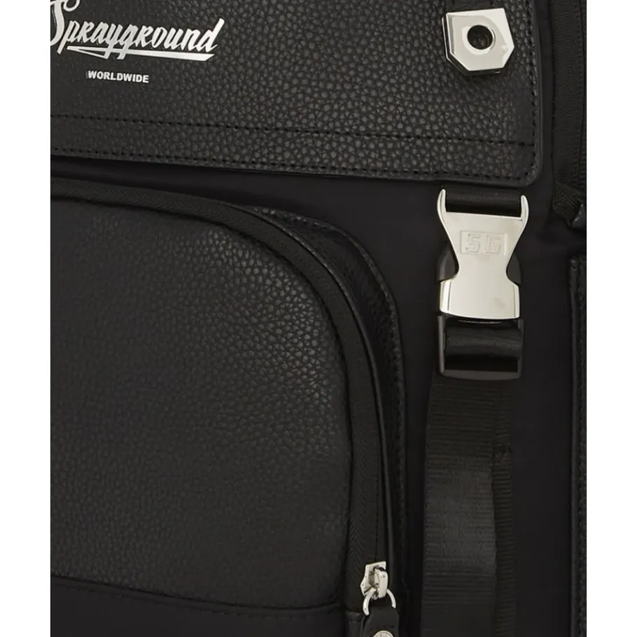 SPRAYGROUND Tijger Rugzak met Metalen Logo-Heren Rugzakken|Tassen