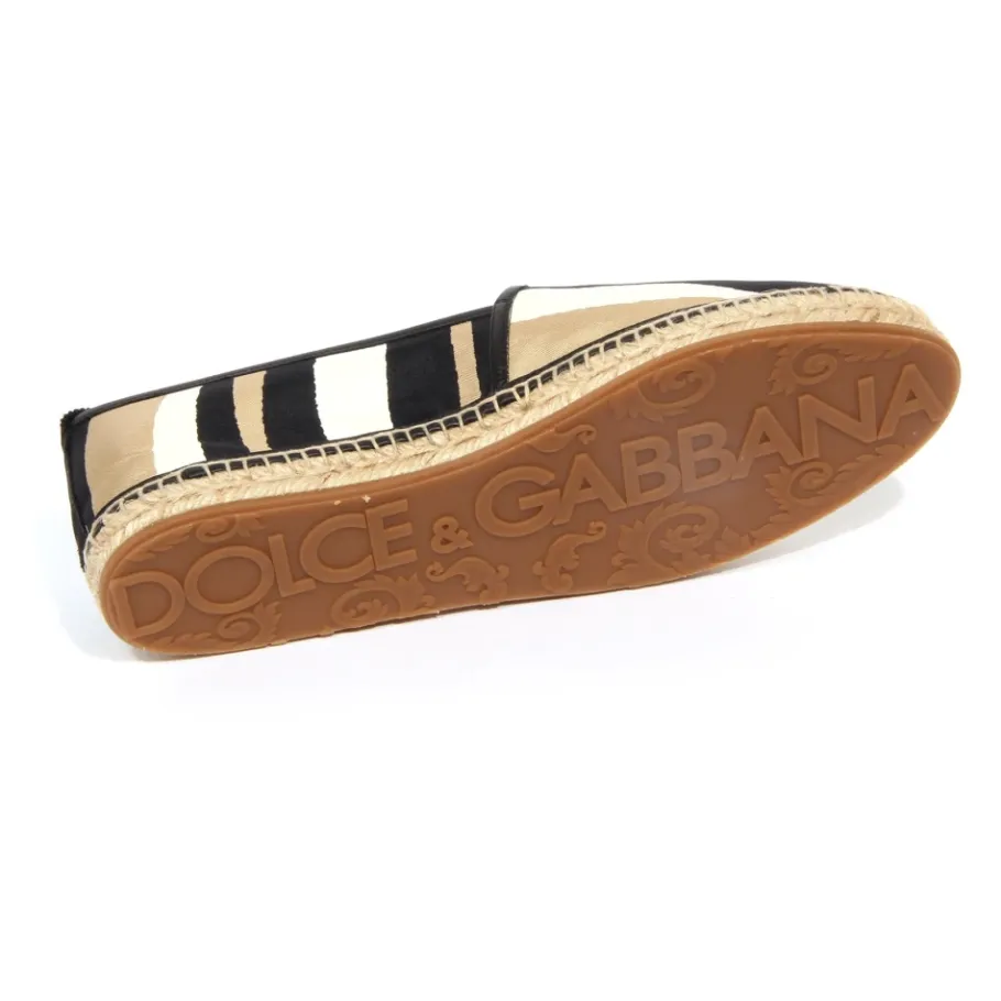 Dolce & Gabbana Tissue/Robe Loafer Verfstreken-Heren Espadrilles