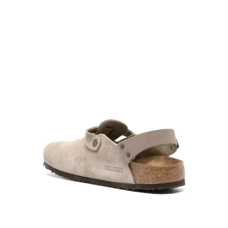 Birkenstock Tokio Suède Leren Sandalen-Heren Instappers & Slip Ons