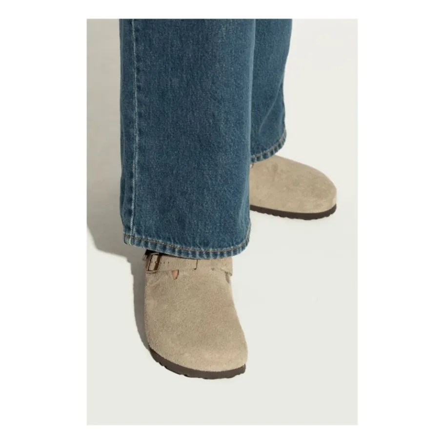 Birkenstock Tokio Suède Leren Sandalen-Heren Instappers & Slip Ons