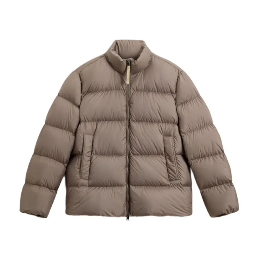 Woolrich Tortora Pufferjas AW25-Heren Jassen