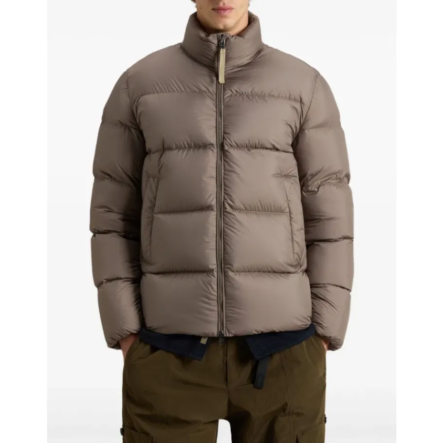 Woolrich Tortora Pufferjas AW25-Heren Jassen