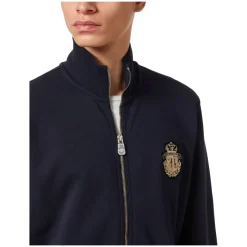 Billionaire Tracksuit Jacket LS Crest-Heren Truien & Vesten
