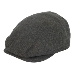 Barbour Traditionele Wollen Platte Pet-Heren Hoeden