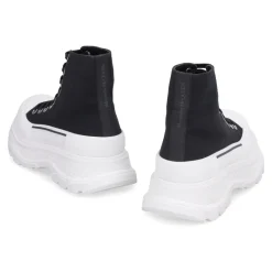 Alexander McQueen Tread Slick Lace-Up Enkellaarsjes-Heren Sneakers