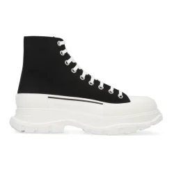 Alexander McQueen Tread Slick veter-enkellaarsjes-Heren Sneakers