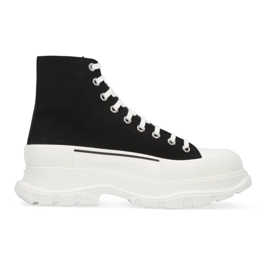 Alexander McQueen Tread Slick veter-enkellaarsjes-Heren Sneakers