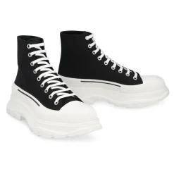 Alexander McQueen Tread Slick veter-enkellaarsjes-Heren Sneakers