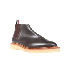 Thom Browne Tricolor Leren Enkellaarsjes-Heren Laarzen