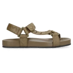 Bottega Veneta Trip Leren Sandalen-Heren Sandalen