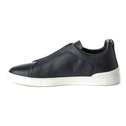 Zegna Triple Stitch Lage Sneakers-Heren Sneakers