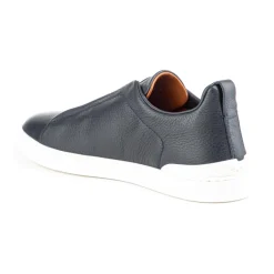 Zegna Triple Stitch Lage Sneakers-Heren Sneakers