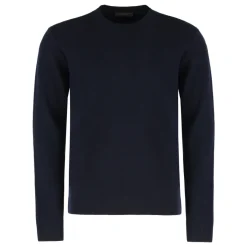 SLOWEAR Trui met ronde hals van wol-Heren Truien & Vesten