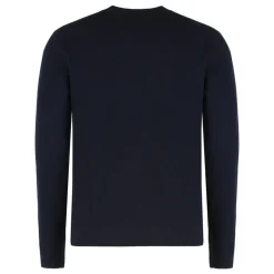 SLOWEAR Trui met ronde hals van wol-Heren Truien & Vesten