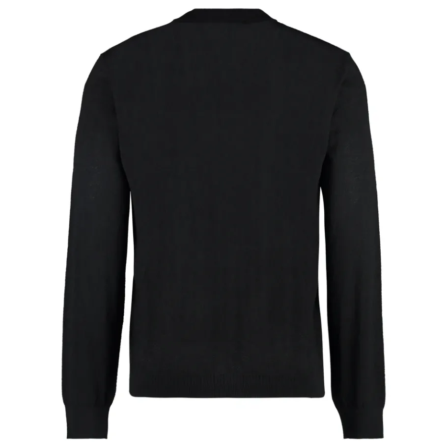 Versace Trui van zijde- en katoenmix-Heren Truien & Vesten