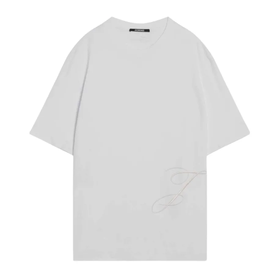 Jacquemus T-shirt Girocollo Manica Corta-Heren Shirts