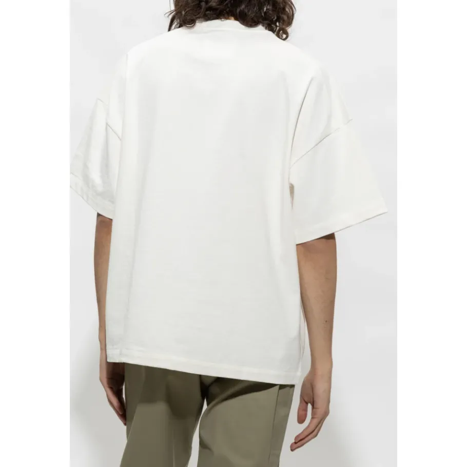 Jil Sander T-shirt met logo-Heren Shirts