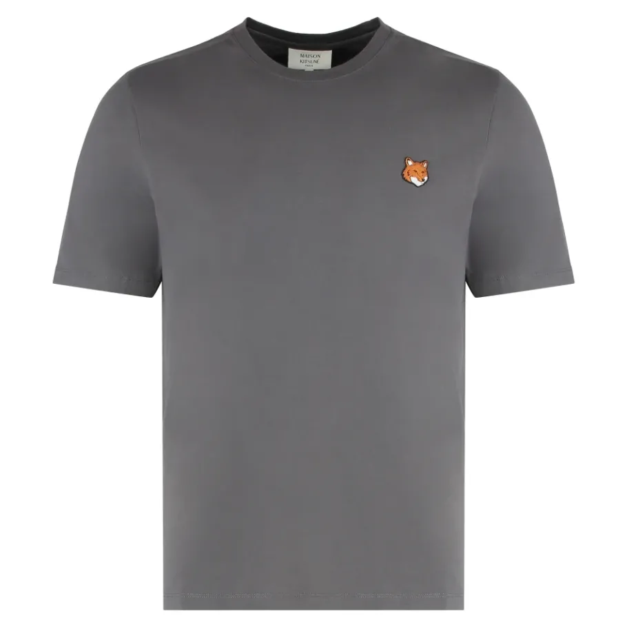 Maison Kitsuné T-shirt met ronde hals-Heren Shirts