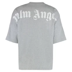 Palm Angels T-shirt met Ronde Hals-Heren Shirts