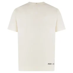 Moncler T-shirt met ronde hals van katoen-Heren Shirts