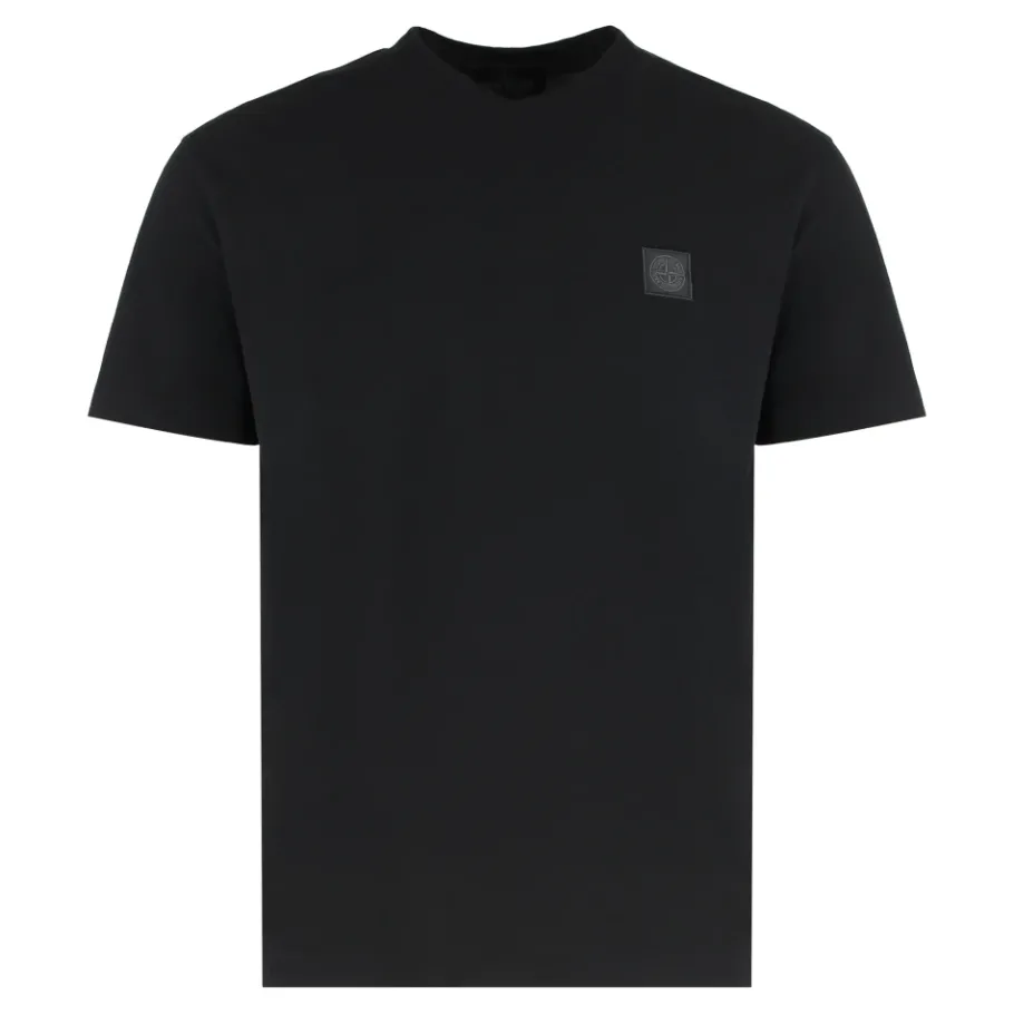 Stone Island T-shirt met ronde hals van katoenen jersey-Heren Shirts