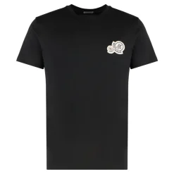 Moncler T-shirt met ronde hals van katoen-Heren Shirts
