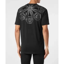 Philipp Plein T-shirt Ronde Hals SS Hexagon-Heren Shirts