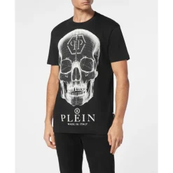 Philipp Plein T-shirt Round Neck SS Skull-Heren Shirts