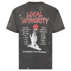 Local Authority T-shirt van bedrukt katoen-Heren Shirts