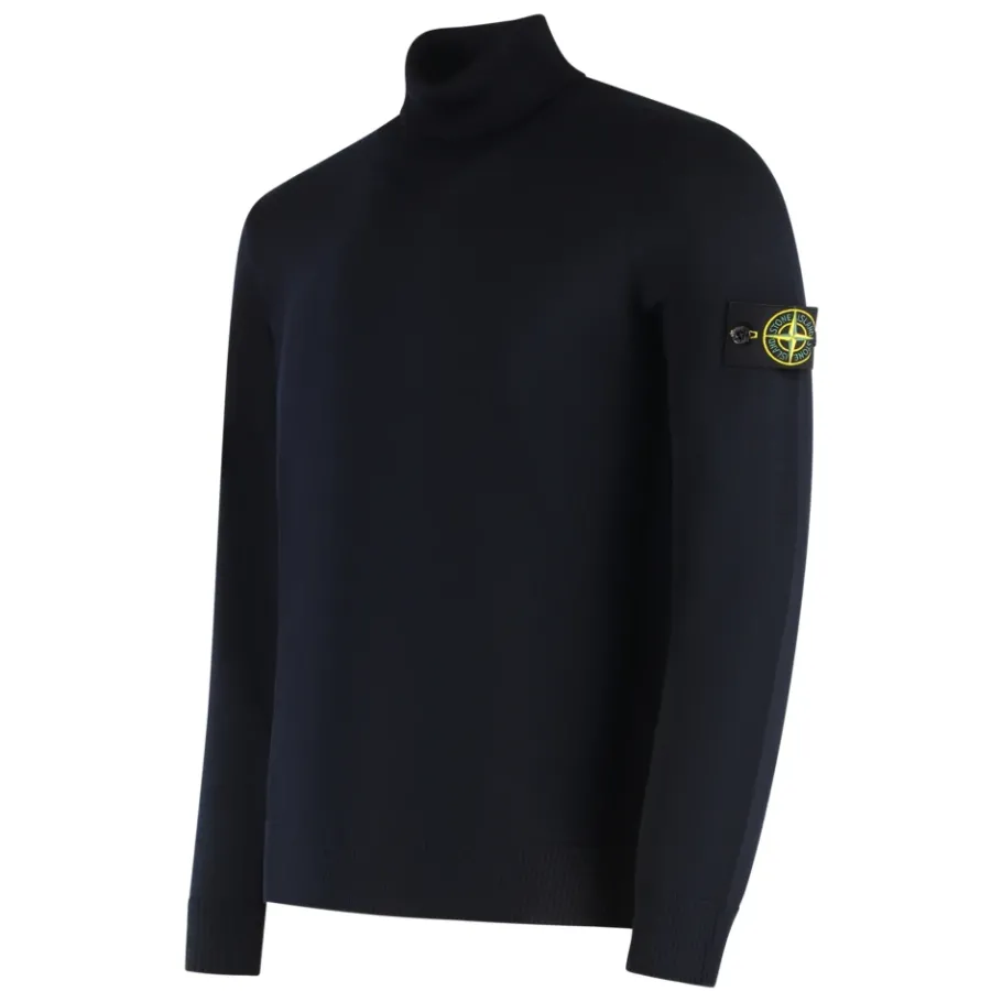 Stone Island Turtleneck Trui met Ribboorden-Heren Truien & Vesten