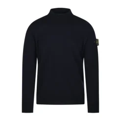 Stone Island Turtleneck Trui met Ribgebreide Details-Heren Truien & Vesten