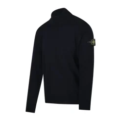 Stone Island Turtleneck Trui met Ribgebreide Details-Heren Truien & Vesten