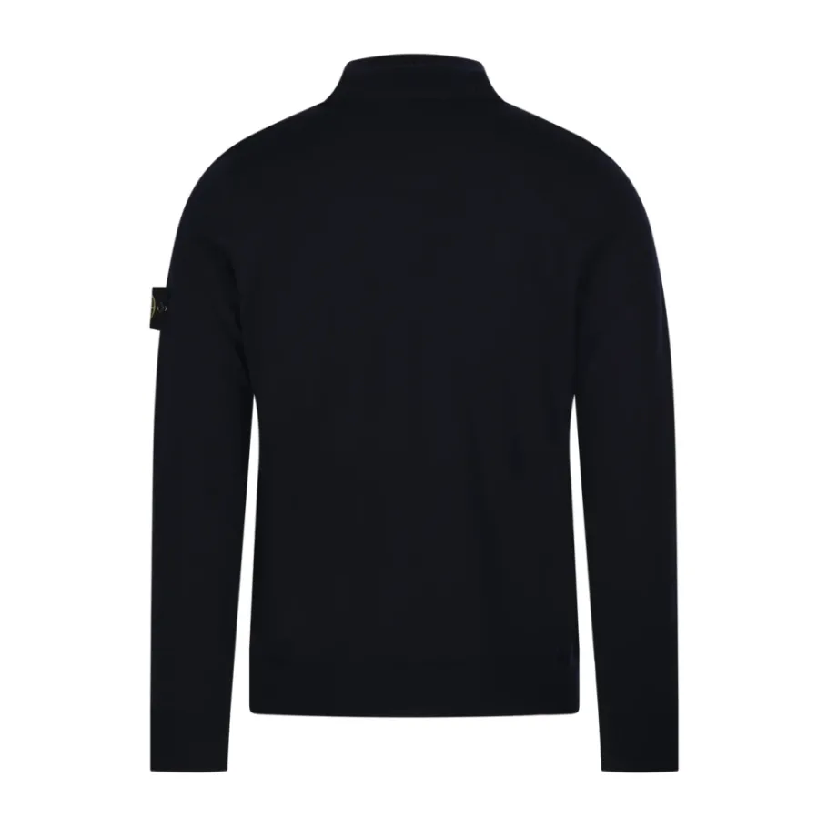 Stone Island Turtleneck Trui met Ribgebreide Details-Heren Truien & Vesten