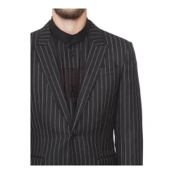 Givenchy Twee Knoopjes Wollen Jas-Heren Kostuums