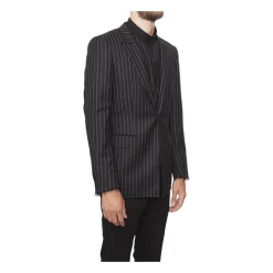 Givenchy Twee Knoopjes Wollen Jas-Heren Kostuums